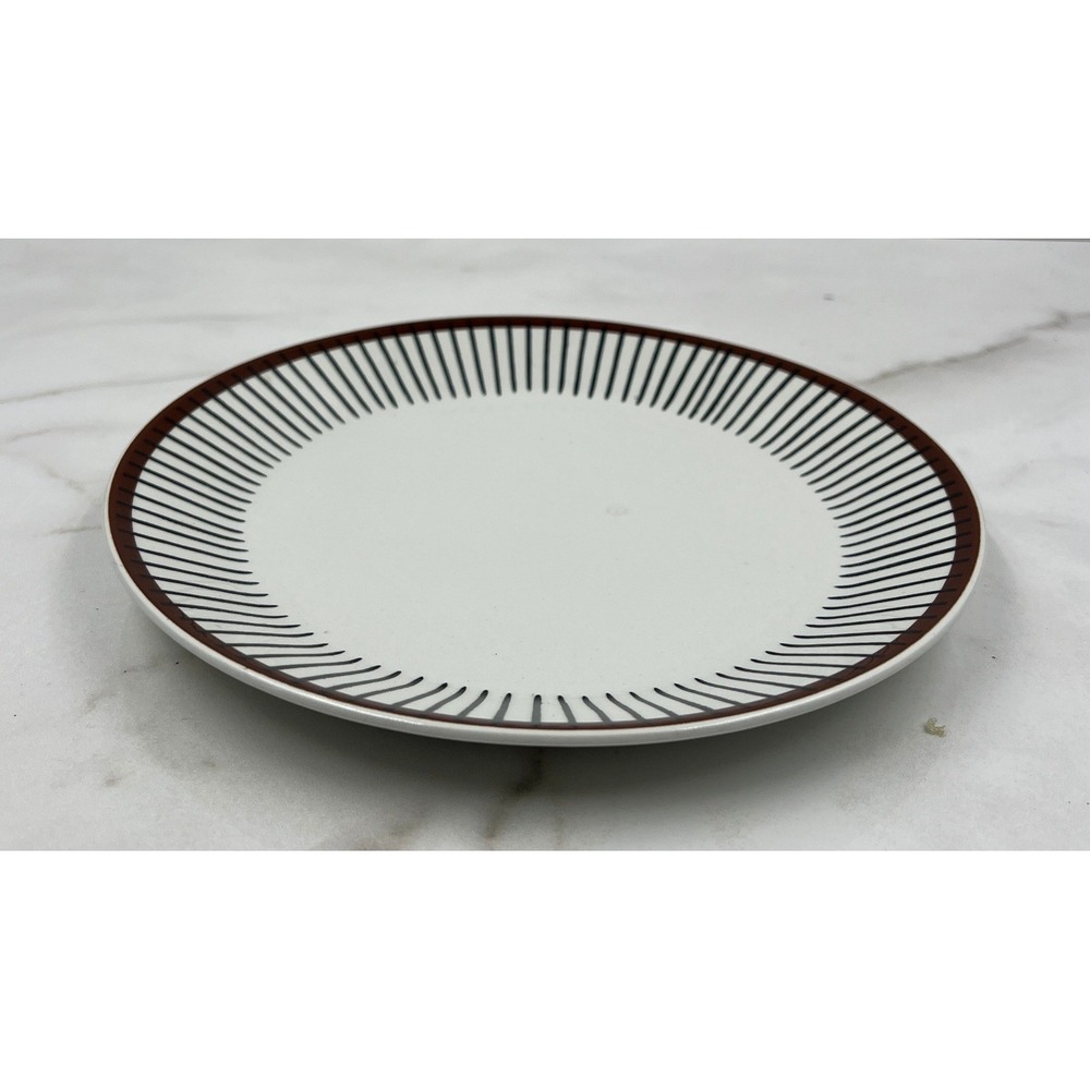 Gustavsberg Spisa Ribb Salad Plate Stig Lindberg Sweden Flintporslin 8.25 inch
